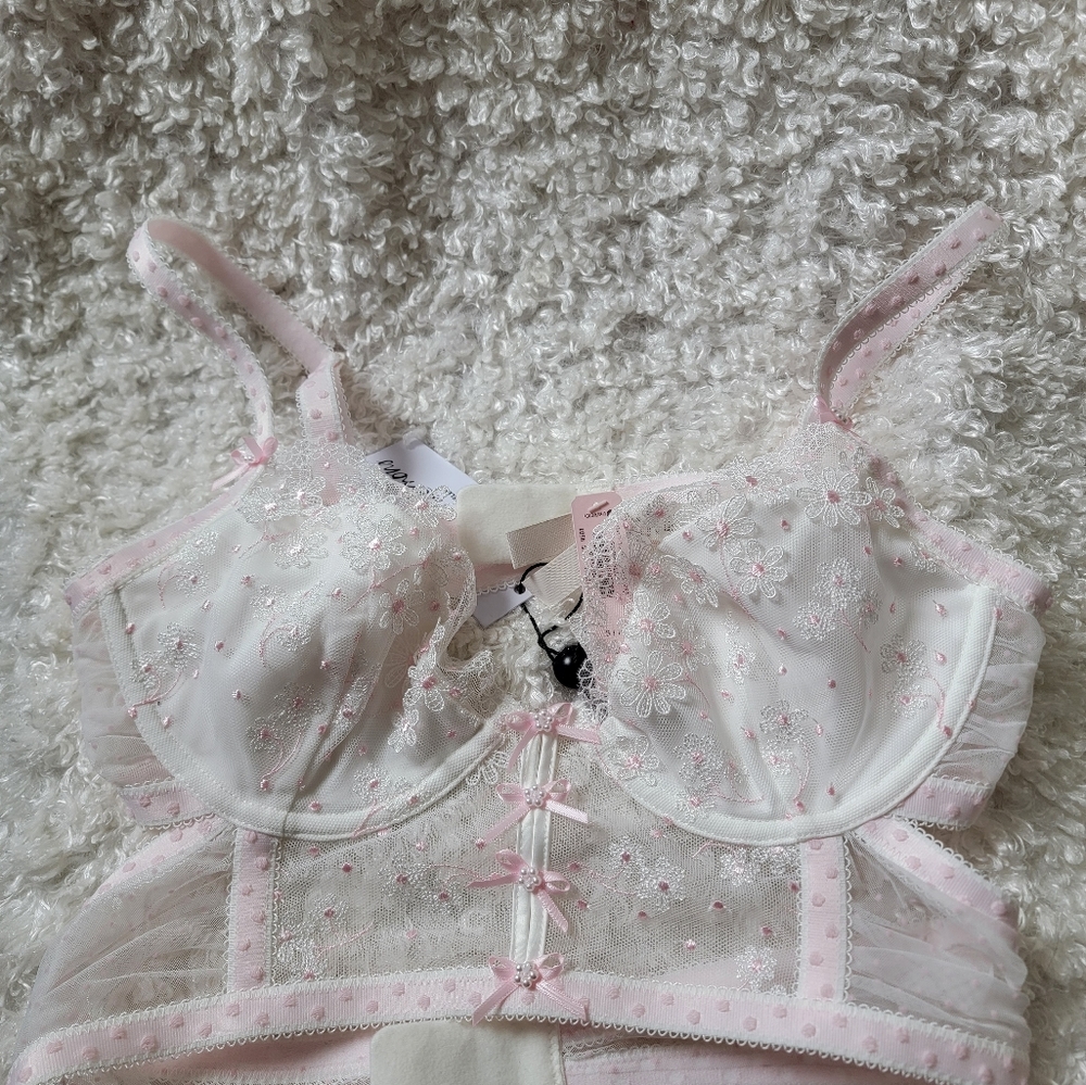 For Love and Lemons Evie Longline bra